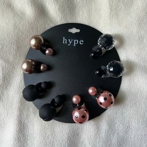 NWT Ball Stud Earrings